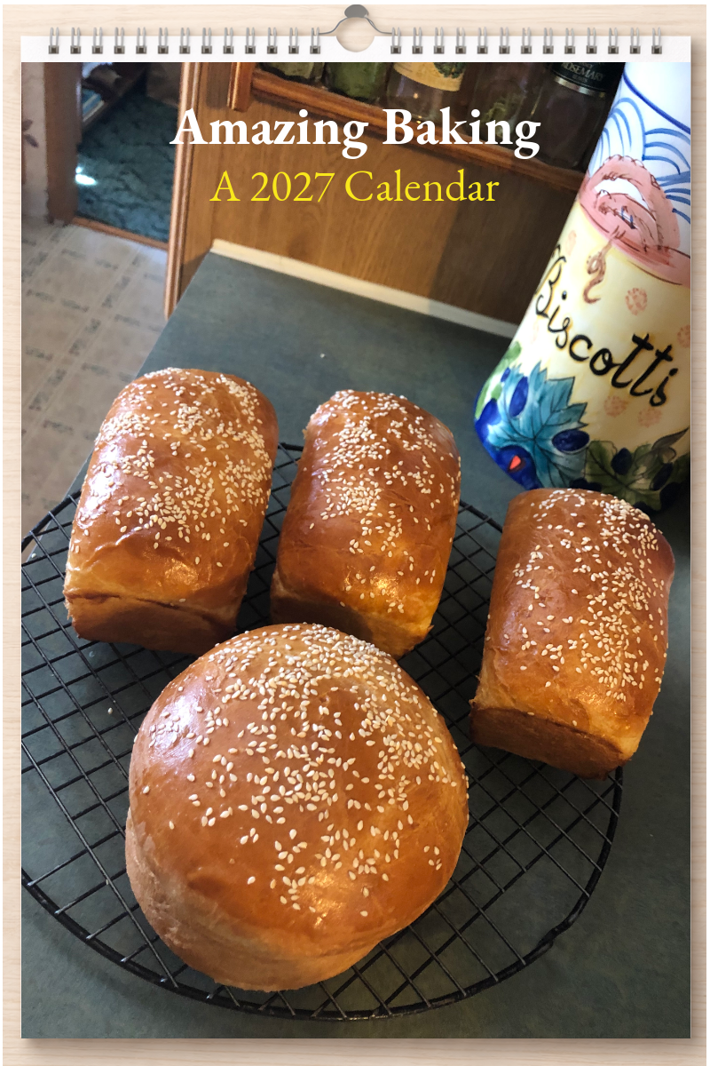 Amazing Baking: A 2027 Calendar