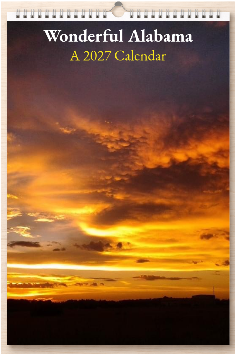 Wonderful Alabama: A 2027 Calendar