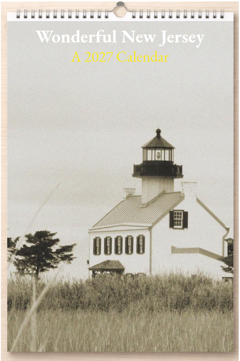 Wonderful New Jersey: A 2027 Calendar