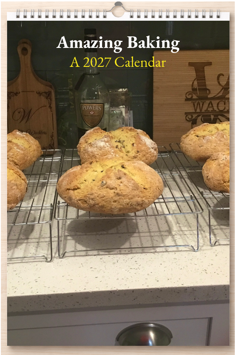 Amazing Baking: A 2027 Calendar