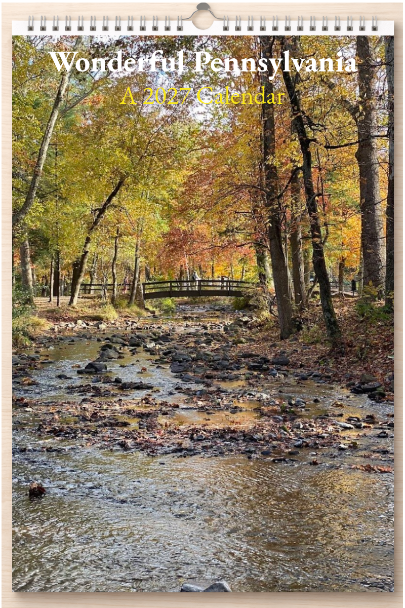 Wonderful Pennsylvania: A 2027 Calendar