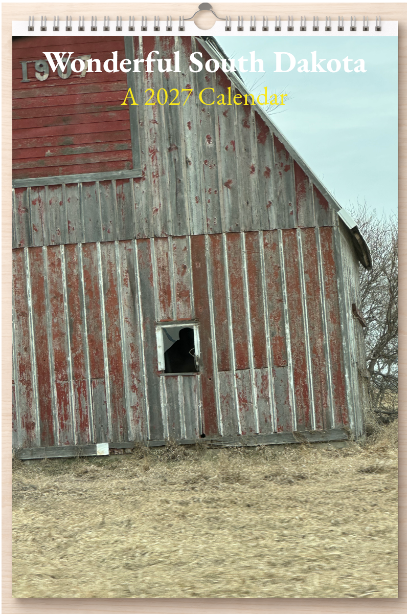 Wonderful South Dakota: A 2027 Calendar
