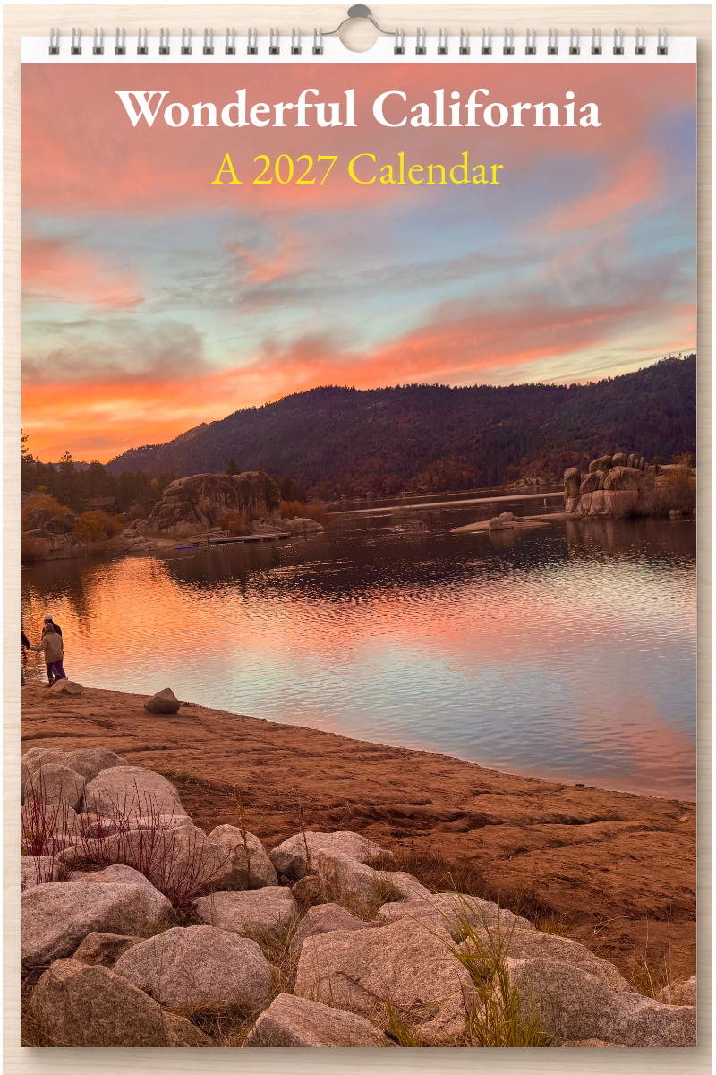 Wonderful California: A 2027 Calendar
