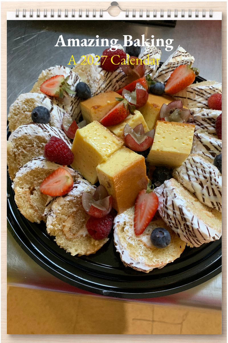 Amazing Baking: A 2027 Calendar