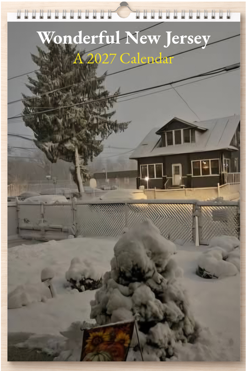 Wonderful New Jersey: A 2027 Calendar