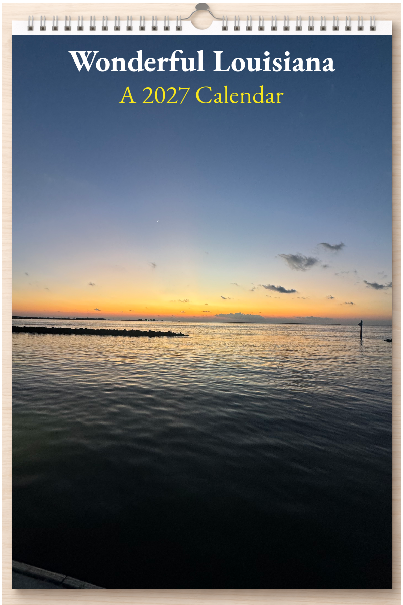 Wonderful Louisiana: A 2027 Calendar