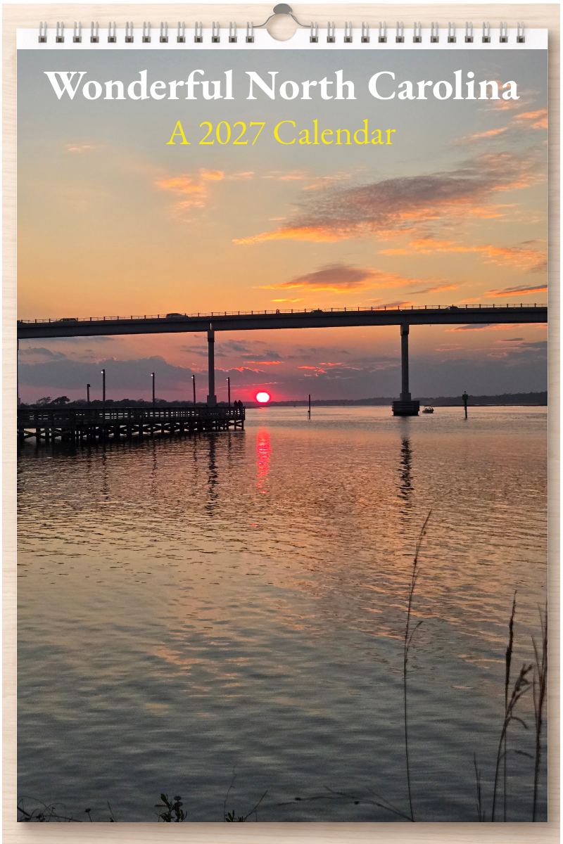 Wonderful North Carolina: A 2027 Calendar
