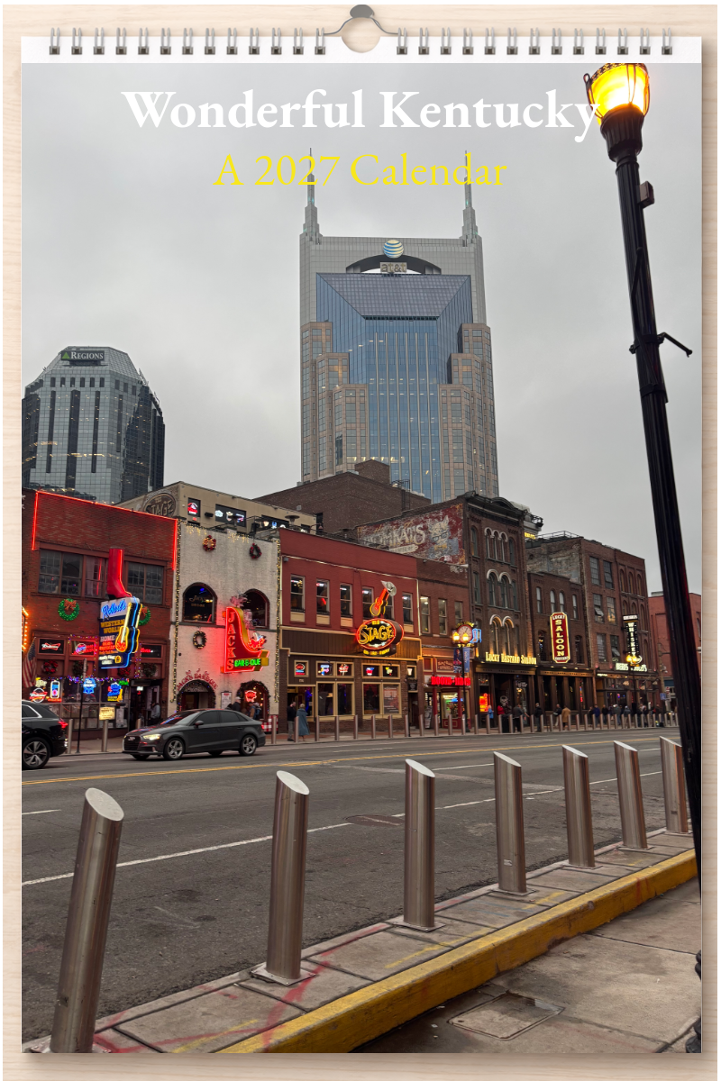 Wonderful Kentucky: A 2027 Calendar
