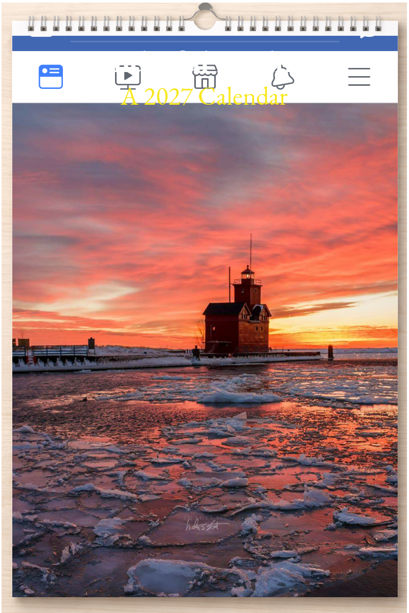 Wonderful Michigan: A 2027 Calendar