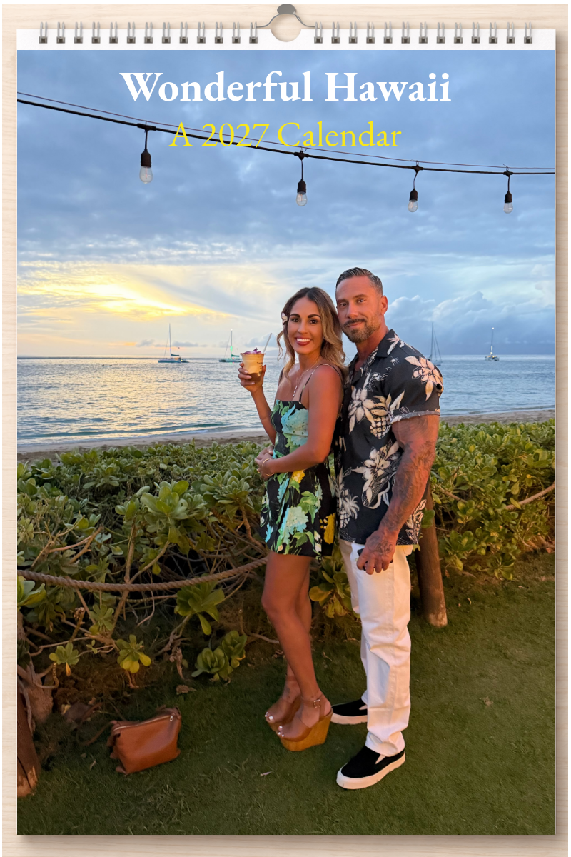 Wonderful Hawaii: A 2027 Calendar