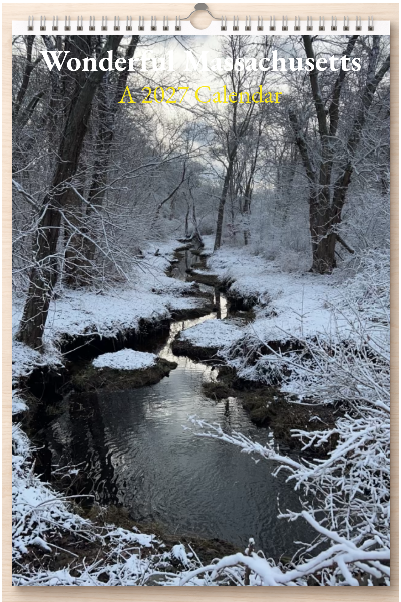 Wonderful Massachusetts: A 2027 Calendar