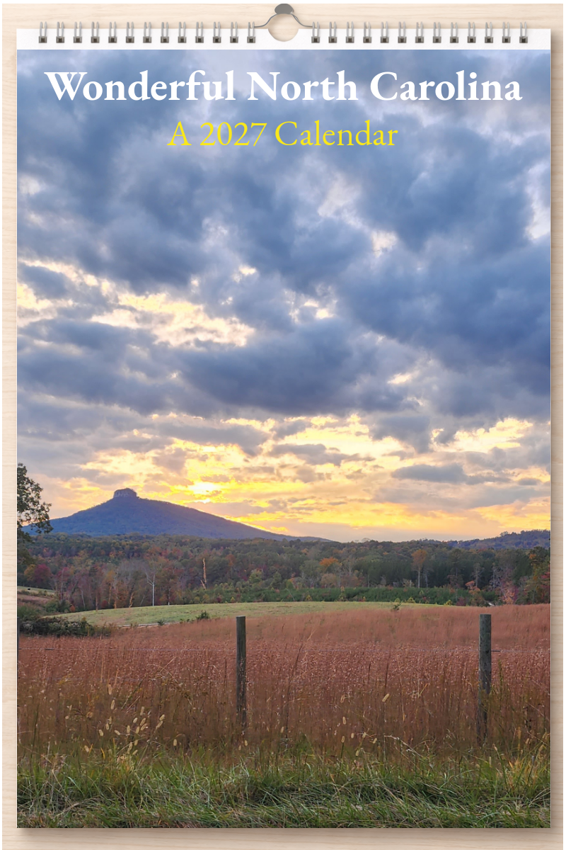 Wonderful North Carolina: A 2027 Calendar