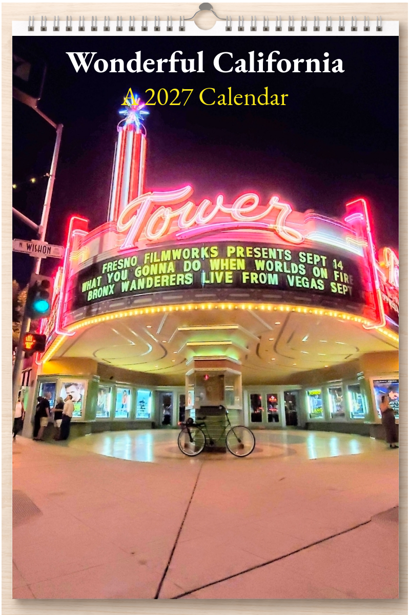 Wonderful California: A 2027 Calendar