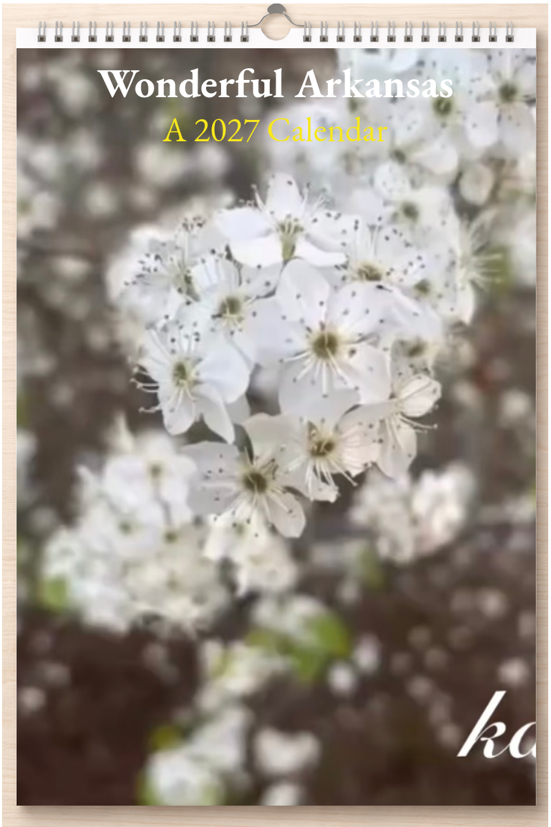 Wonderful Arkansas: A 2027 Calendar