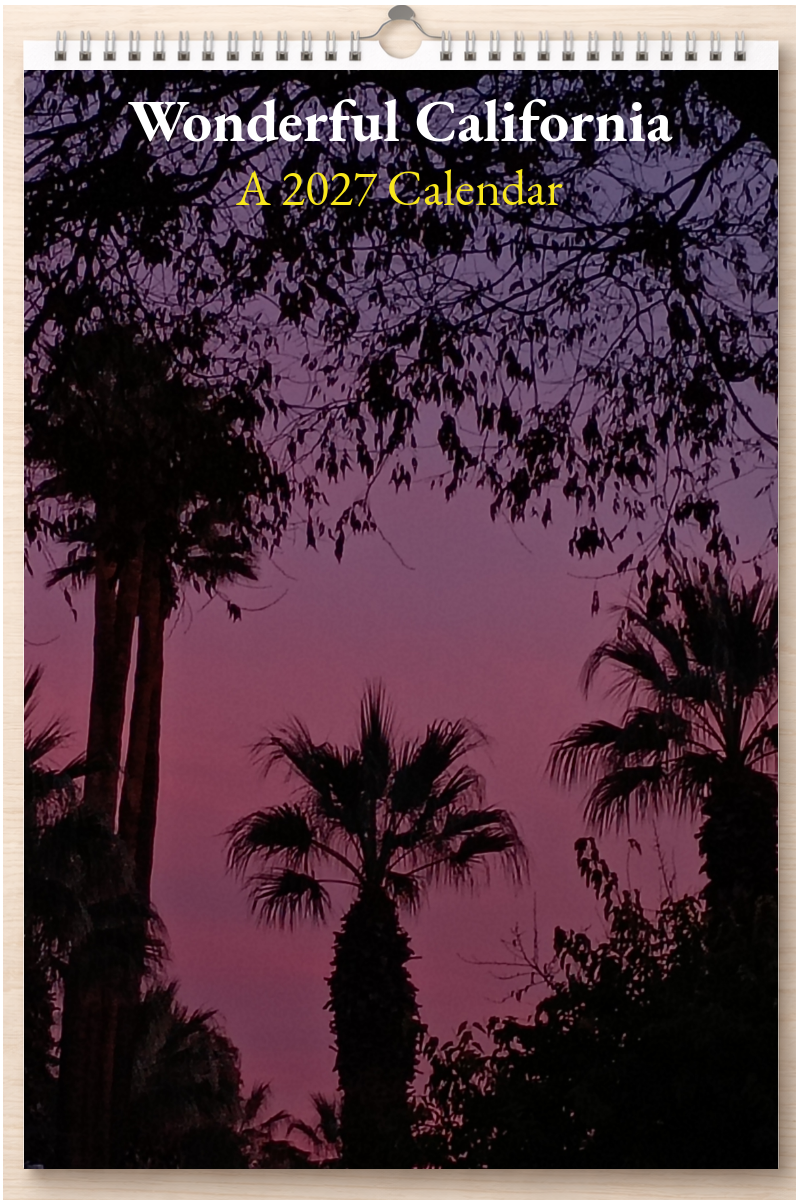Wonderful California: A 2027 Calendar