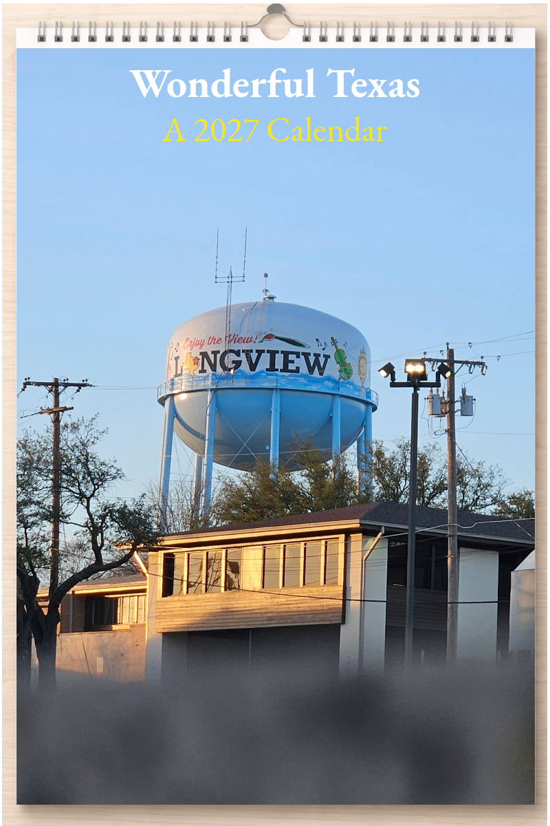 Wonderful Texas: A 2027 Calendar
