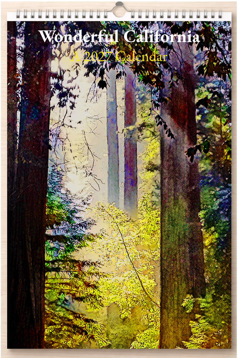 Wonderful California: A 2027 Calendar