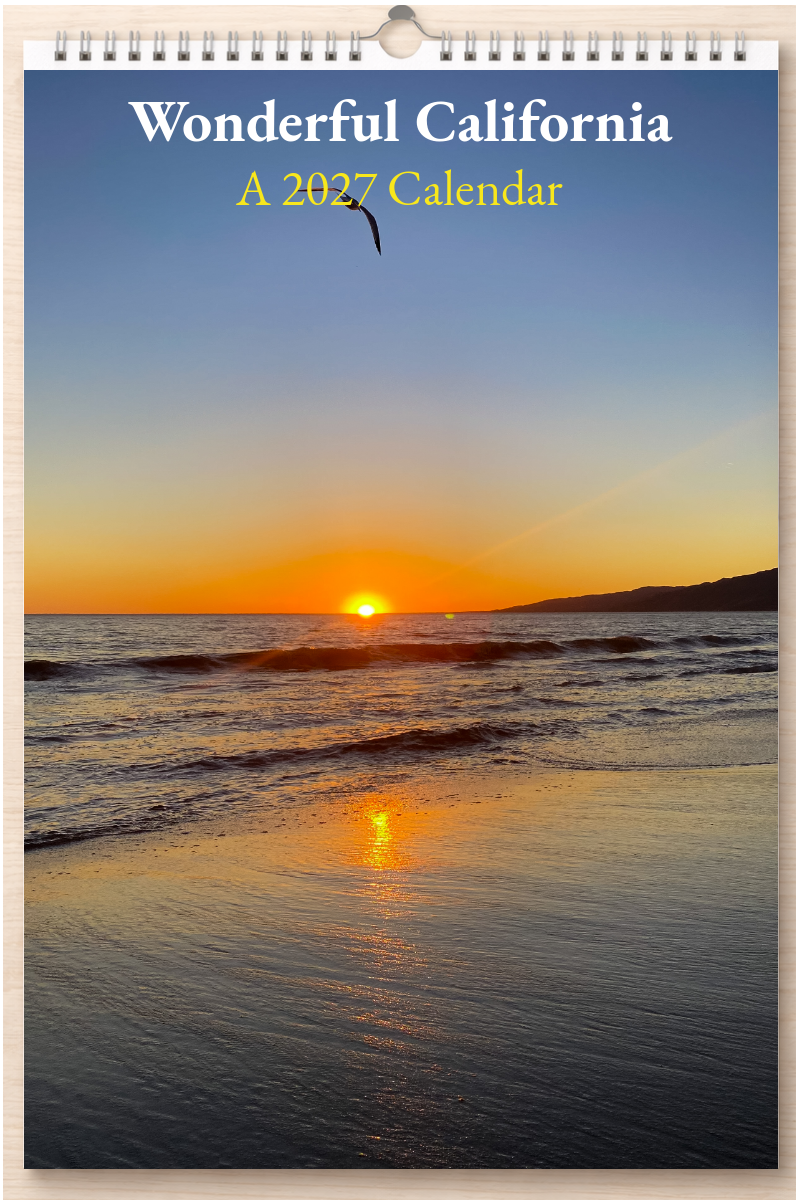 Wonderful California: A 2027 Calendar