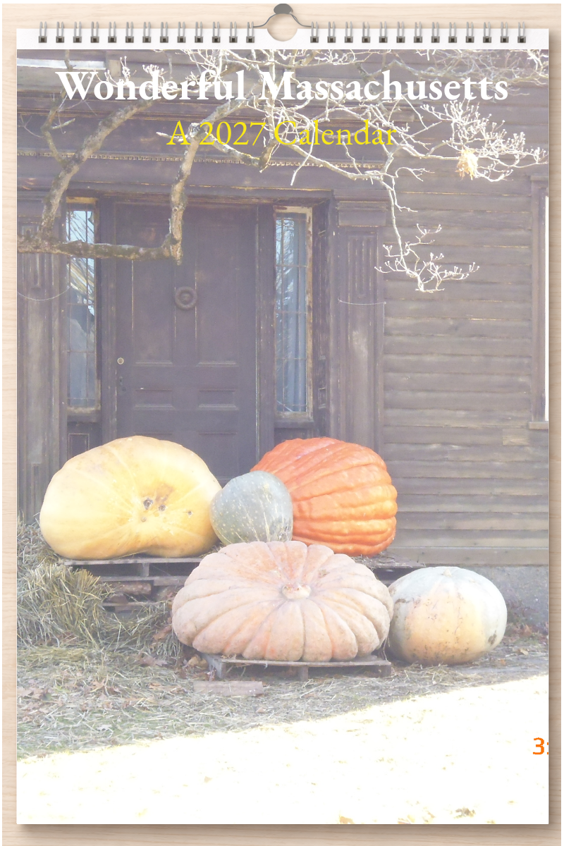 Wonderful Massachusetts: A 2027 Calendar