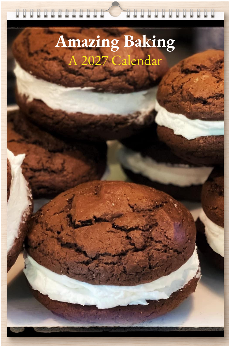 Amazing Baking: A 2027 Calendar