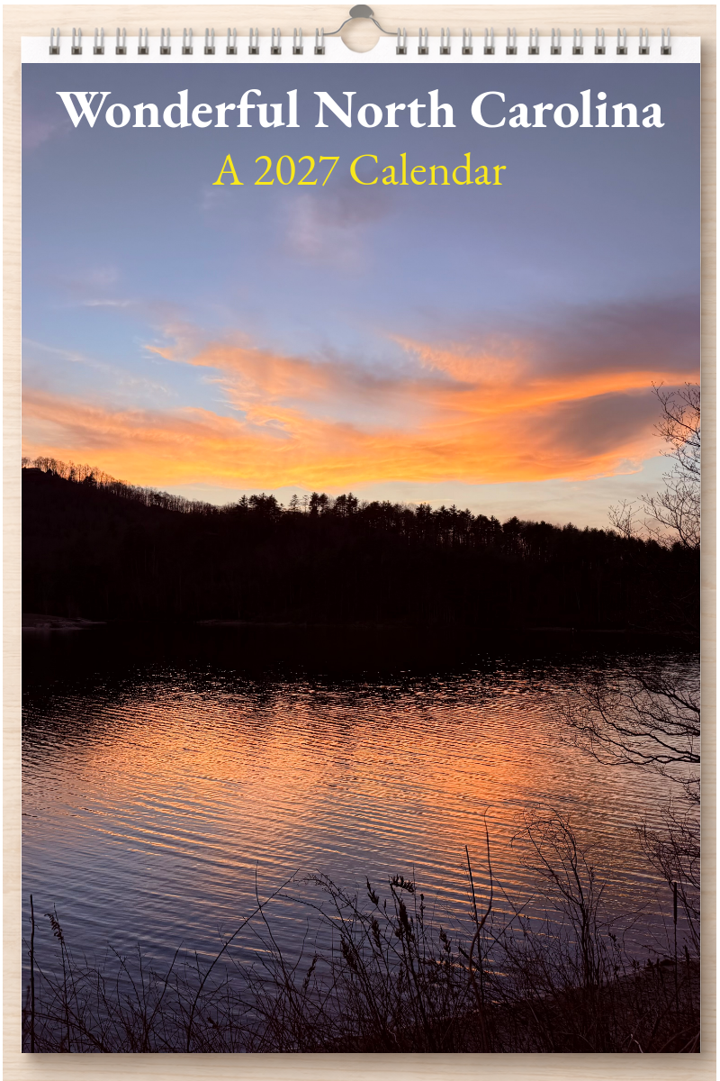 Wonderful North Carolina: A 2027 Calendar