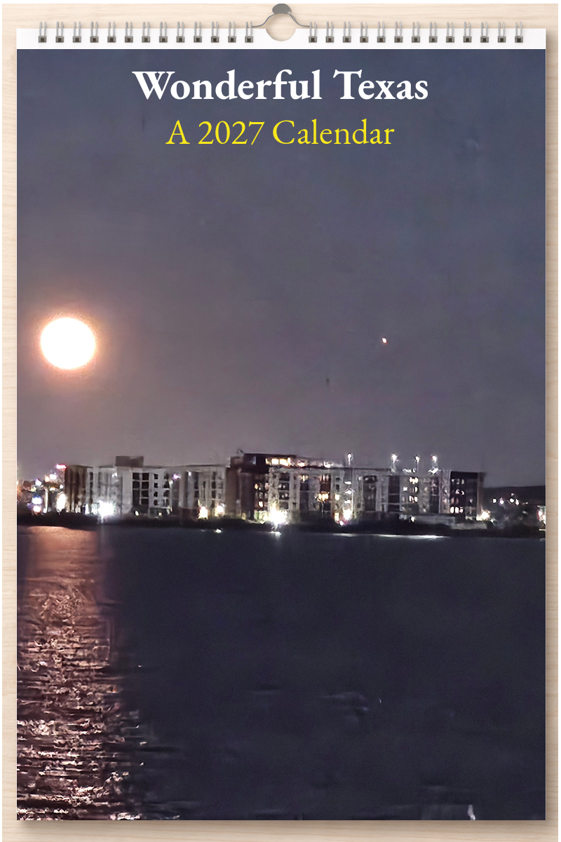 Wonderful Texas: A 2027 Calendar