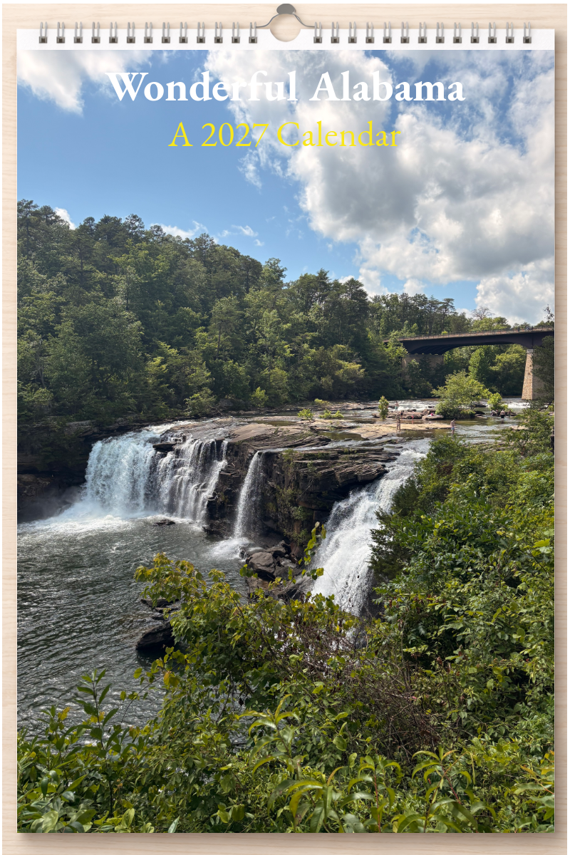 Wonderful Alabama: A 2027 Calendar
