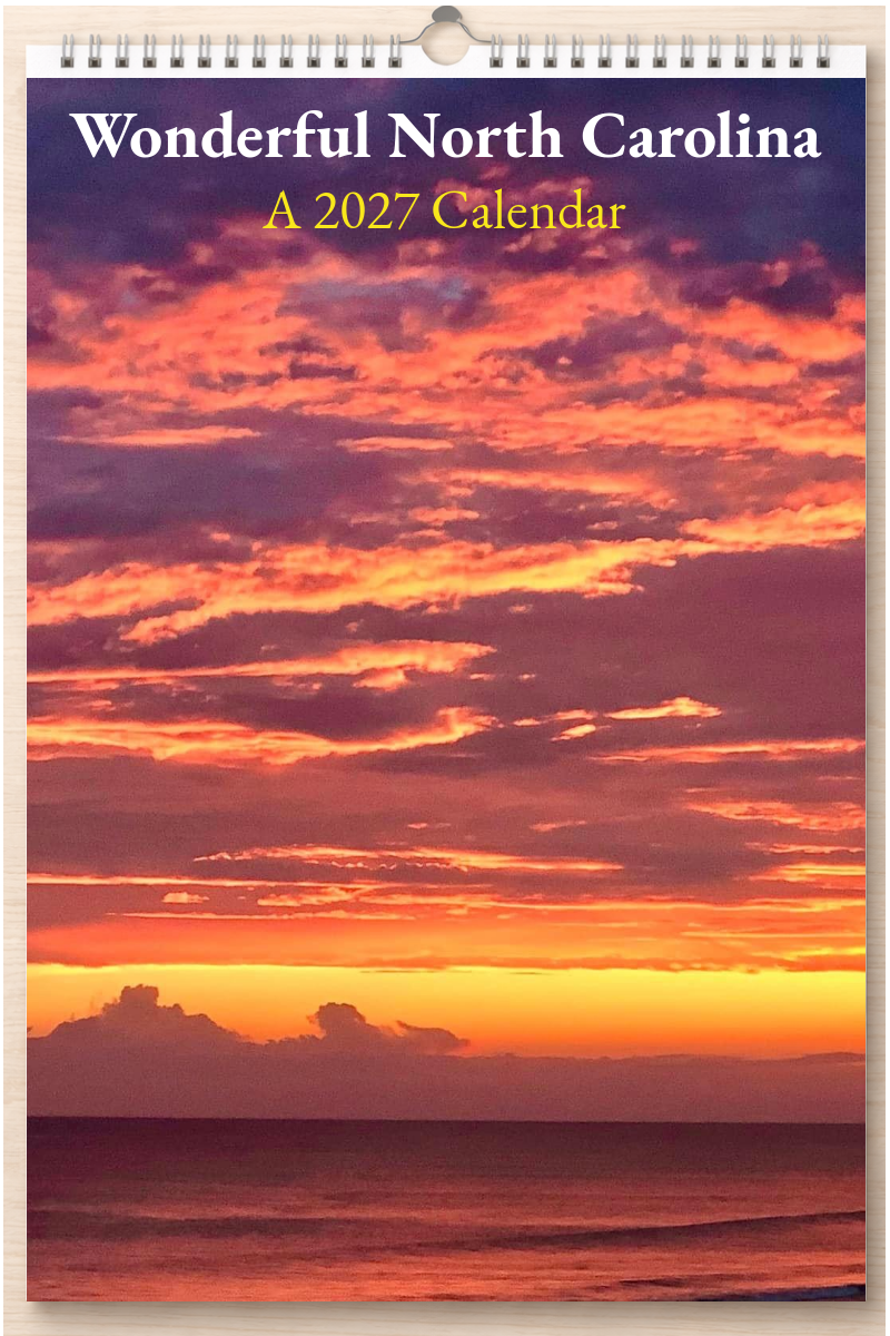 Wonderful North Carolina: A 2027 Calendar