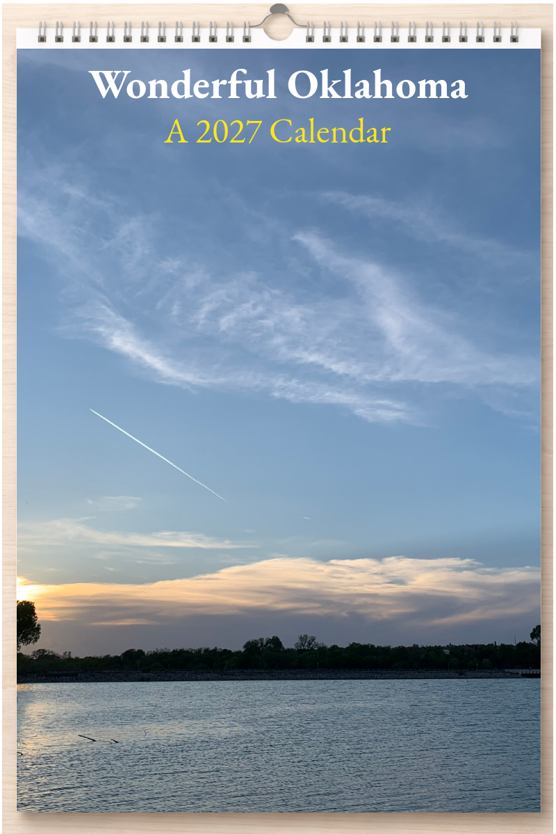 Wonderful Oklahoma: A 2027 Calendar