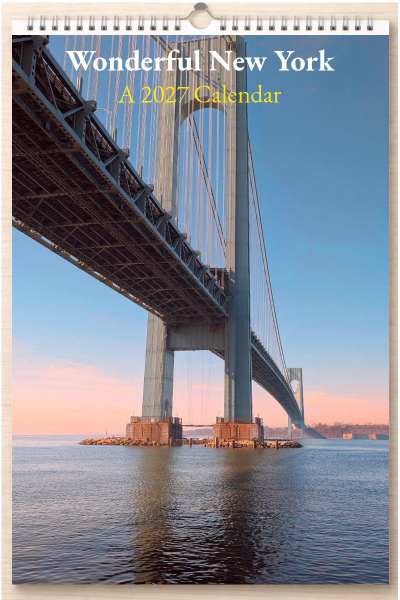 Wonderful New York: A 2027 Calendar