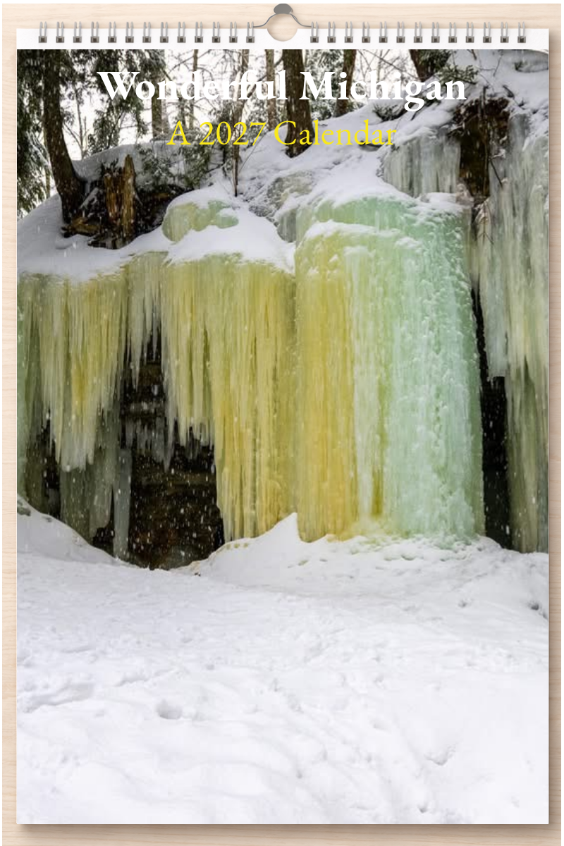 Wonderful Michigan: A 2027 Calendar