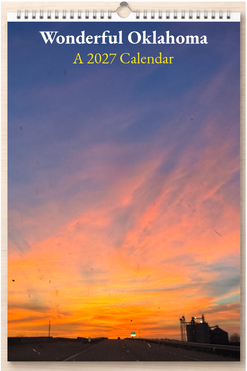 Wonderful Oklahoma: A 2027 Calendar