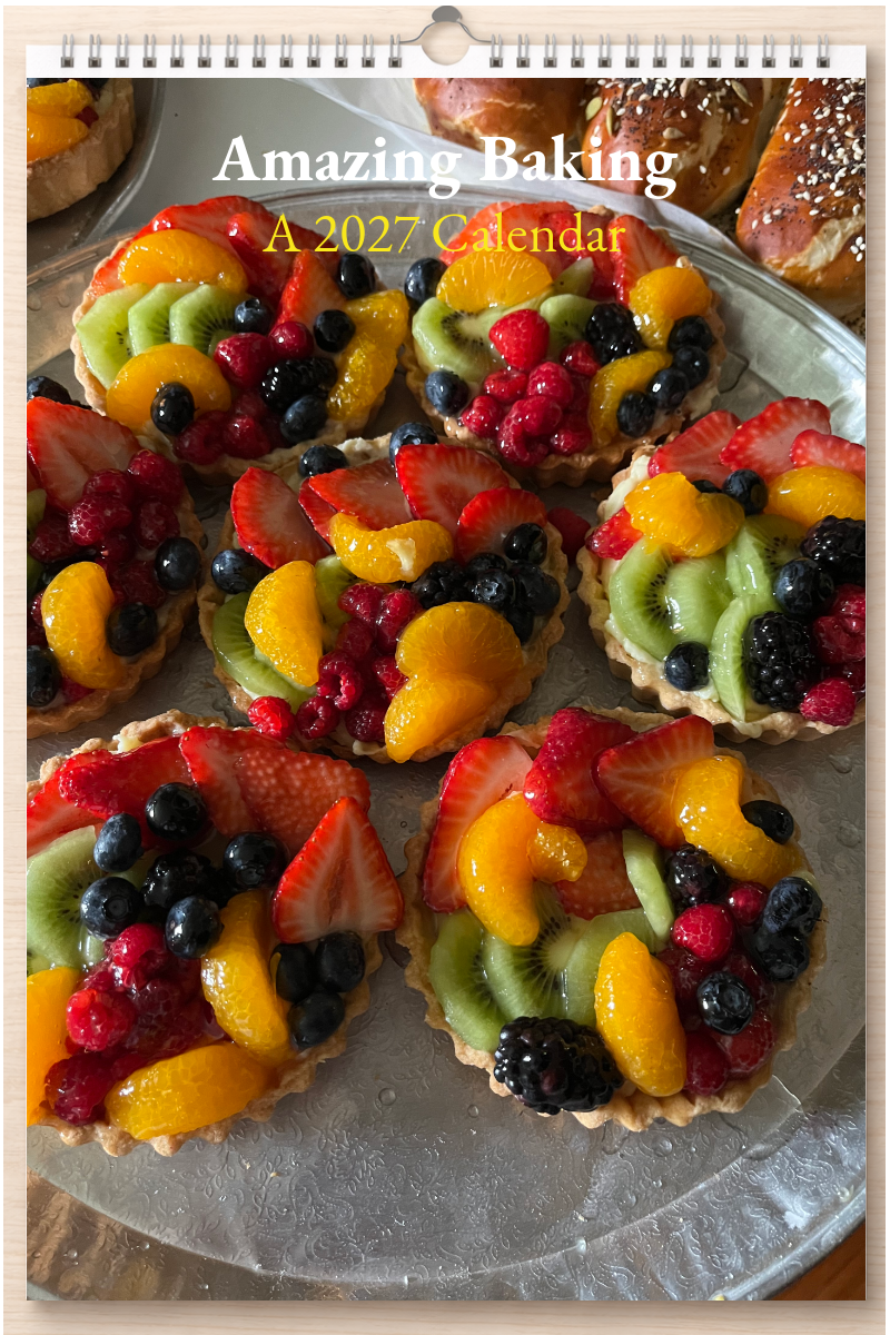 Amazing Baking: A 2027 Calendar