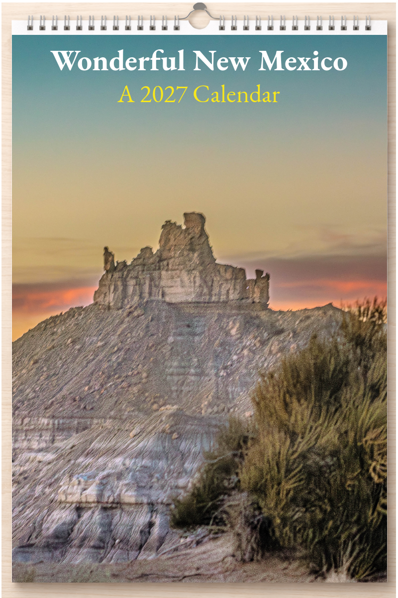 Wonderful New Mexico: A 2027 Calendar