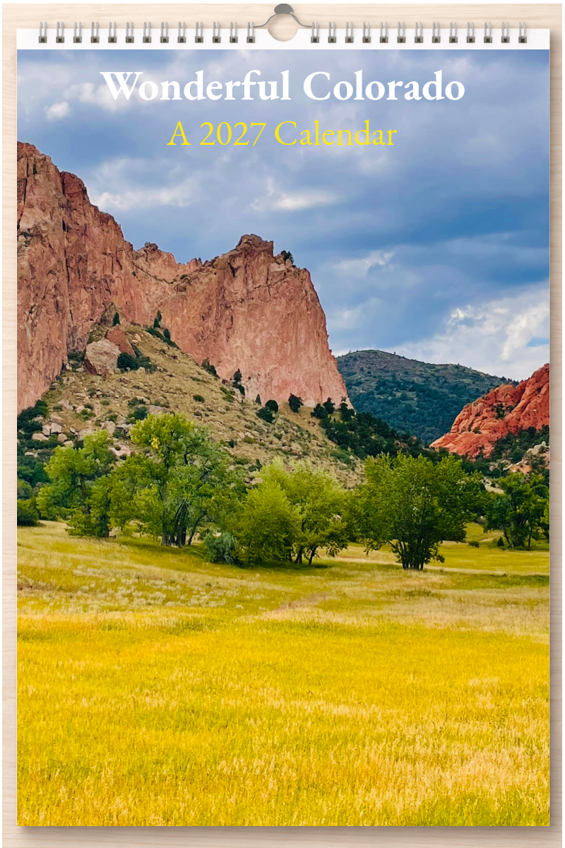 Wonderful Colorado: A 2027 Calendar