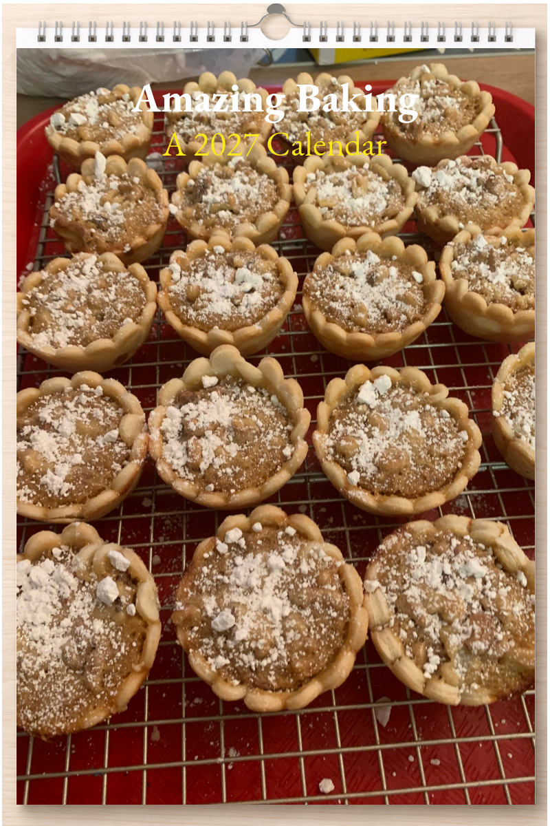Amazing Baking: A 2027 Calendar