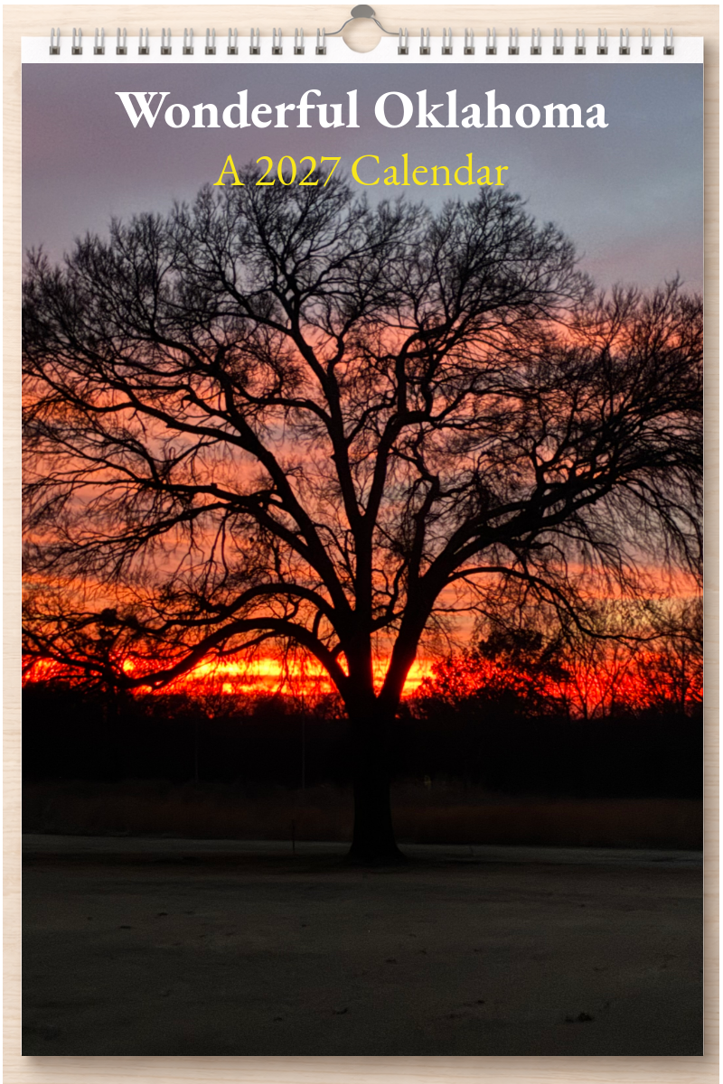 Wonderful Oklahoma: A 2027 Calendar