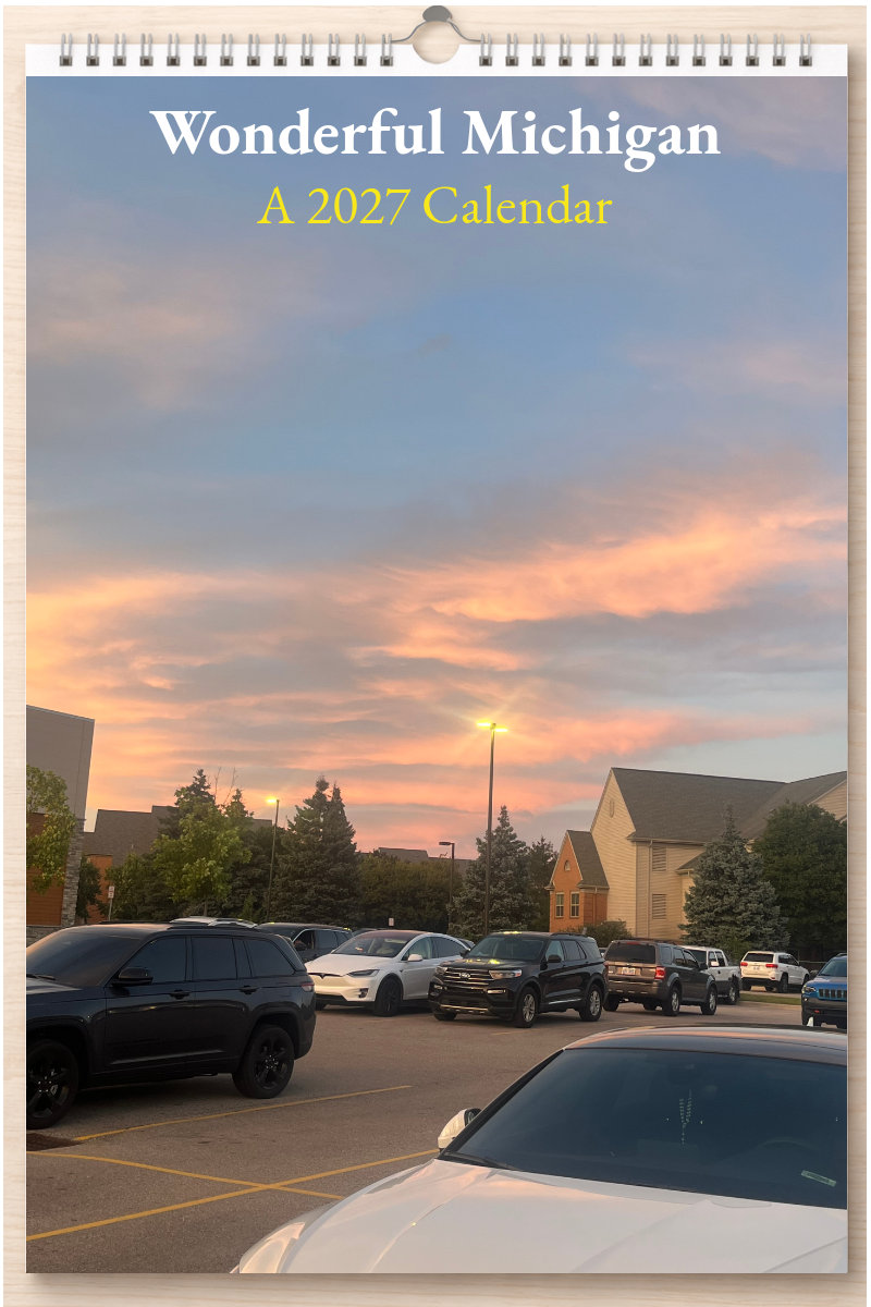Wonderful Michigan: A 2027 Calendar