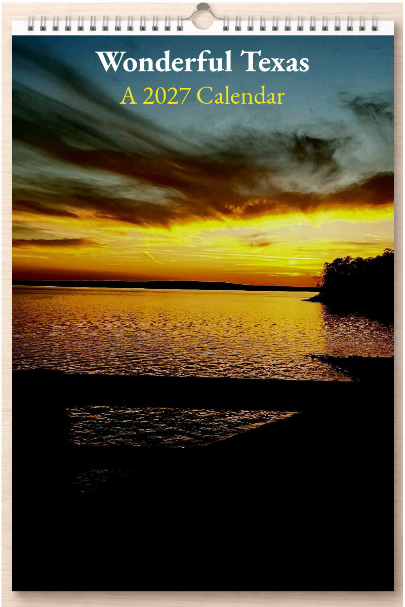 Wonderful Texas: A 2027 Calendar
