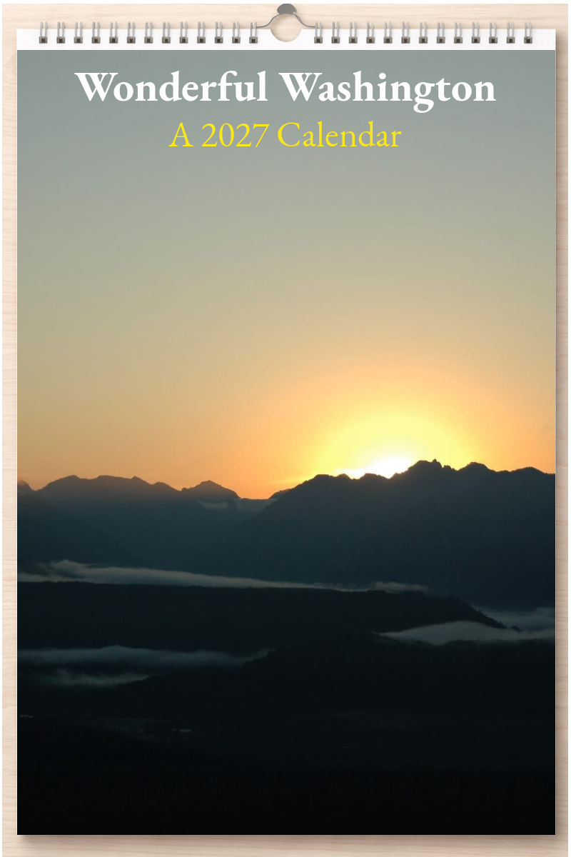 Wonderful Washington: A 2027 Calendar