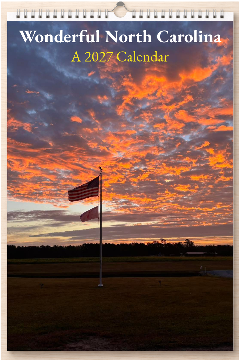 Wonderful North Carolina: A 2027 Calendar