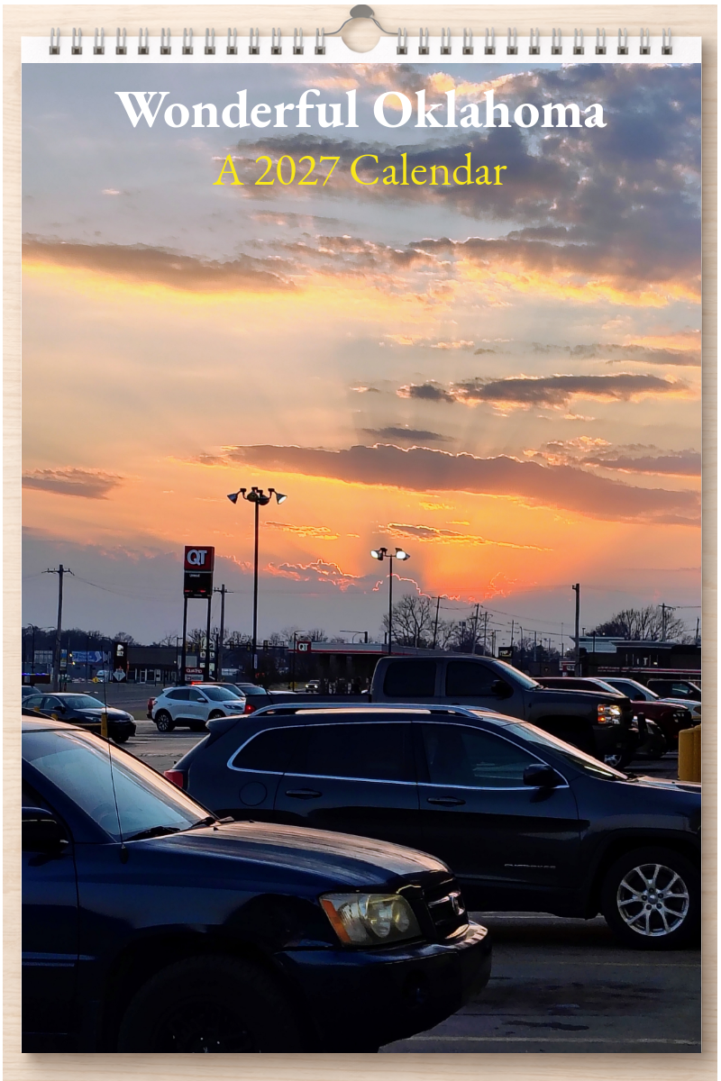 Wonderful Oklahoma: A 2027 Calendar