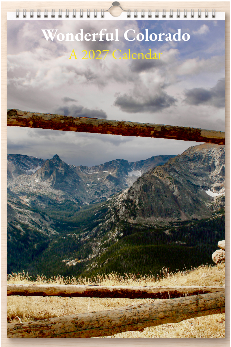 Wonderful Colorado: A 2027 Calendar