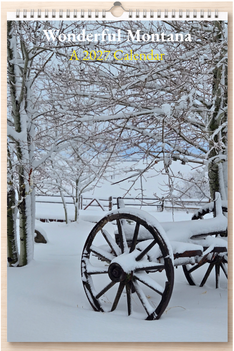 Wonderful Montana: A 2027 Calendar