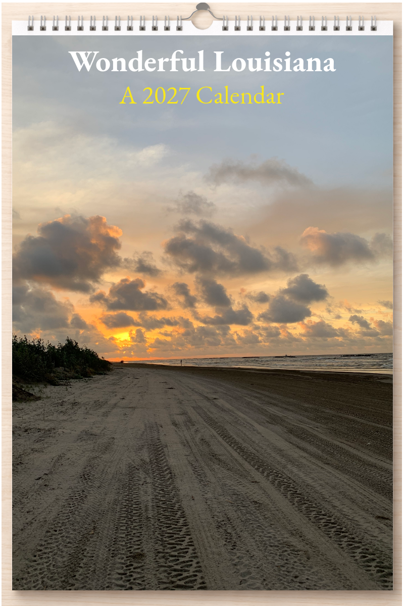 Wonderful Louisiana: A 2027 Calendar