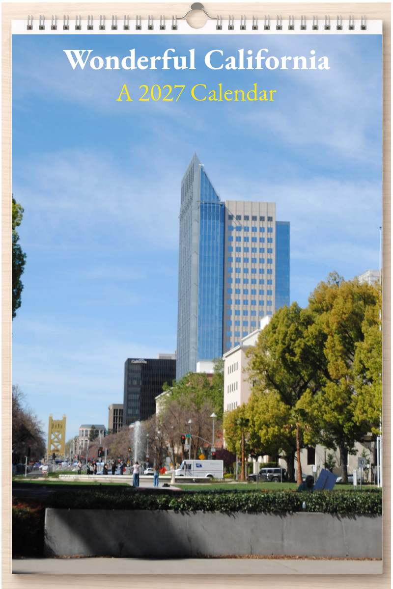 Wonderful California: A 2027 Calendar