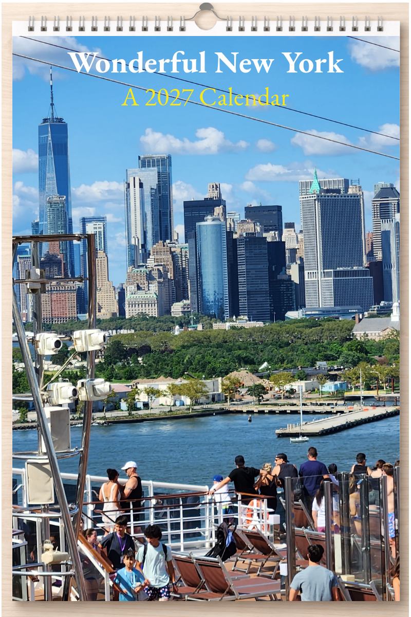 Wonderful New York: A 2027 Calendar