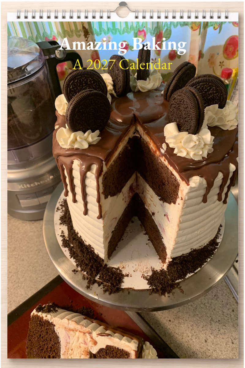 Amazing Baking: A 2027 Calendar