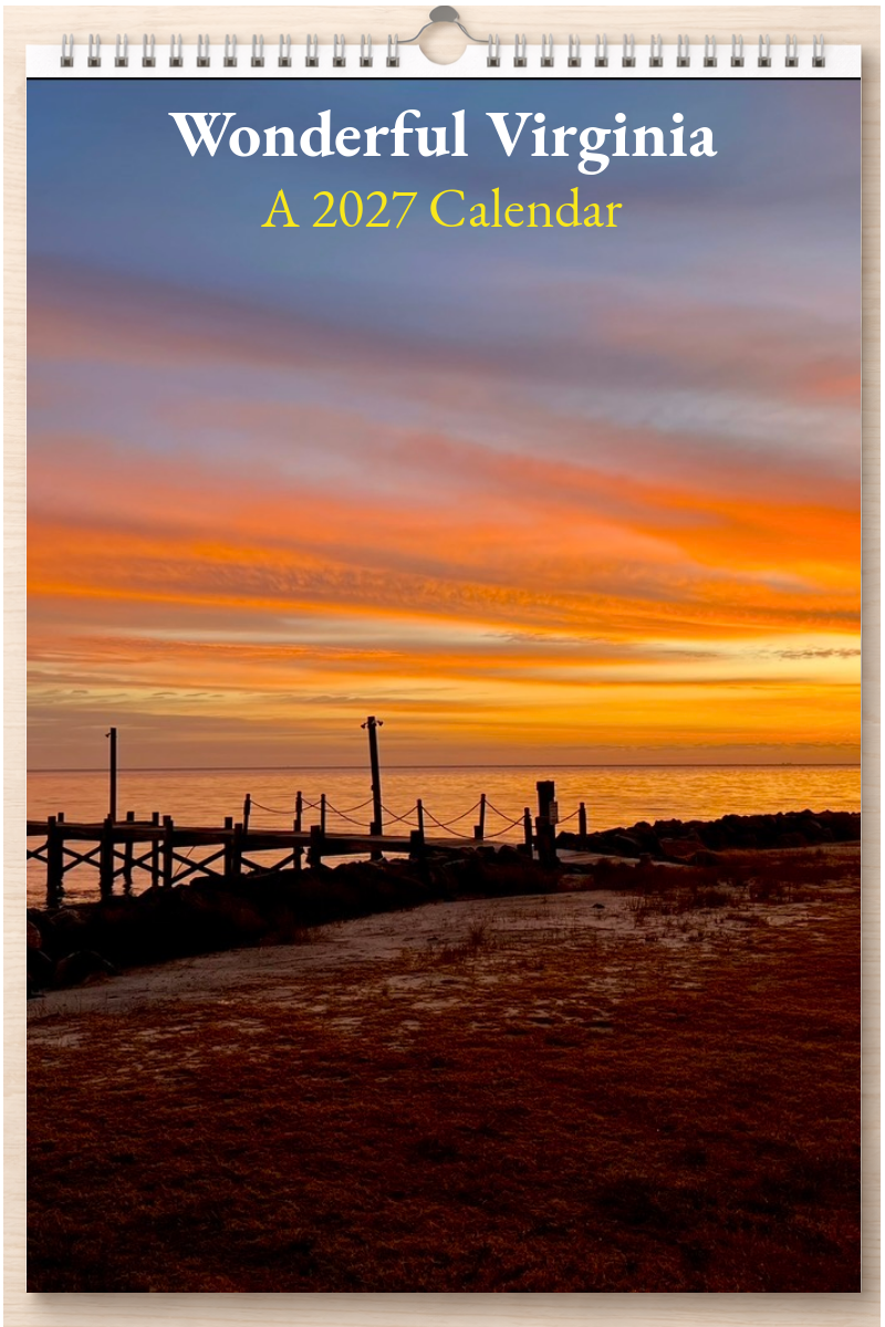 Wonderful Virginia: A 2027 Calendar