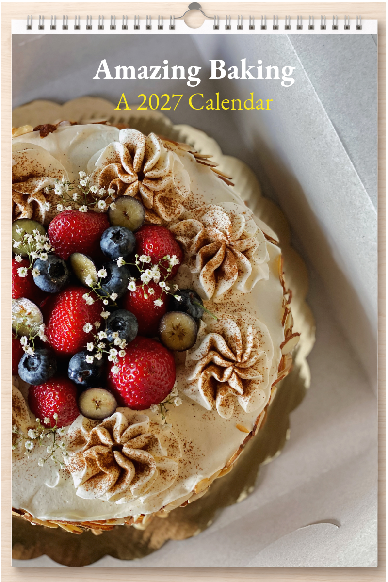 Amazing Baking: A 2027 Calendar